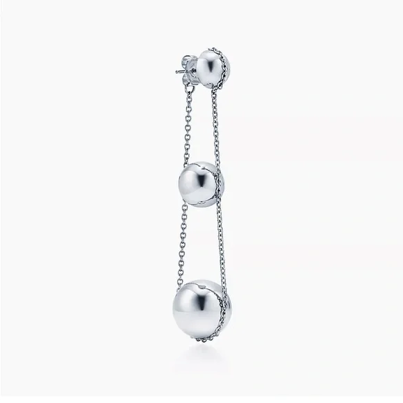 Elegant Silver Drop Earrings